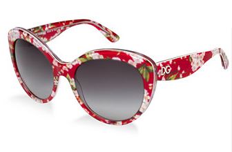 fabulous sunglasses, dolce & gabanna floral sun glasses