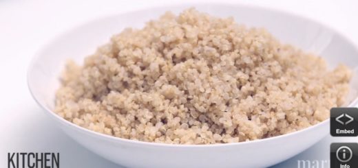 secret to fluffy quinoa, cooking, video, kitchen conundrum, The Three Tomatoes
