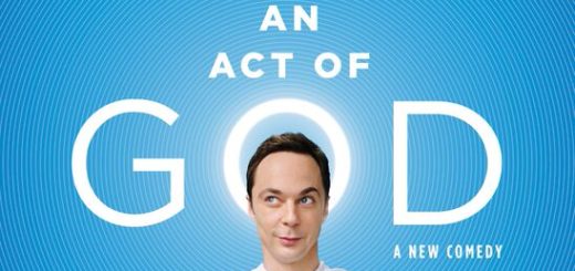 An Act of God, Jim Parsons, Broadway Reviews, Valerie Smaldone, The Three Tomatoes
