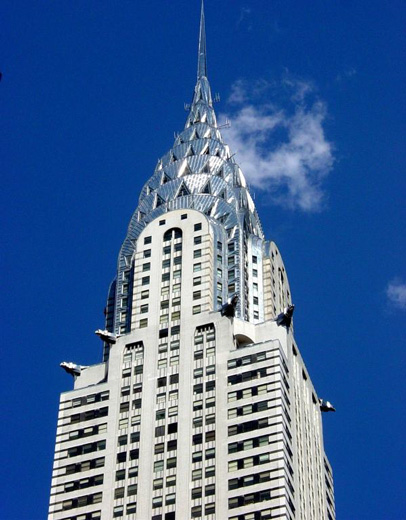 chrysler building, nyc architecture, the three tomatoes