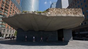 A Tour of Ireland in NYC, Irish Hunger Memorial NYC, the three tomatoes