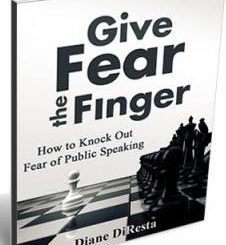 5 Tips to Knockout Fear of Public Speaking, Diane DiResta, The Three Tomatoes
