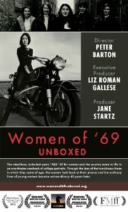 NYC Film Event: Dec. 6.  The Women of ’69 UNBOXED.