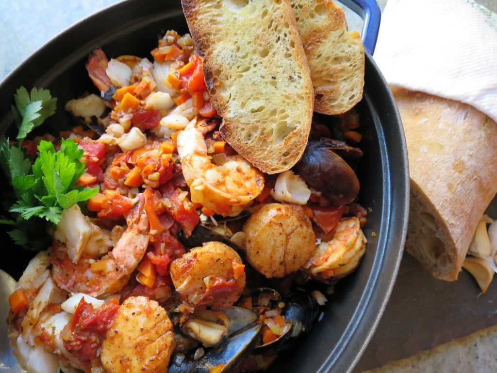 Recipes: Cioppino – Italian Seafood Stew - The Three Tomatoes