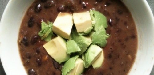 What’s A Black Bean Soup Without The ‘Snout?