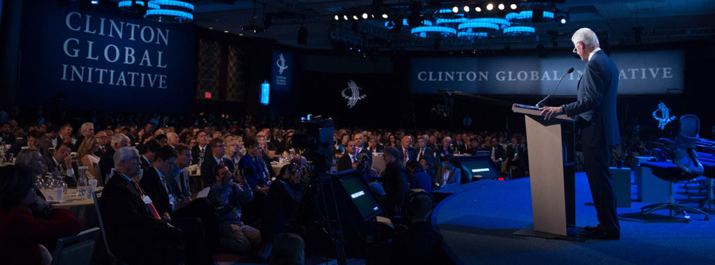 Inspiring Speakers at the Clinton Global Initiative
