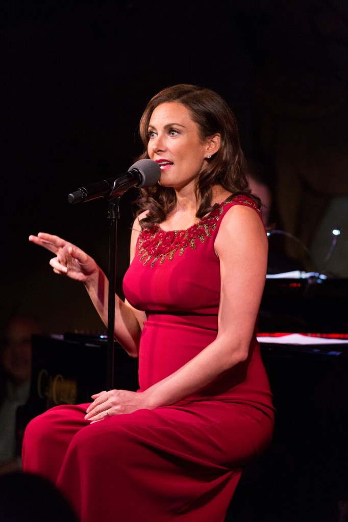 Laura Benanti at the Cafe Carlyle
