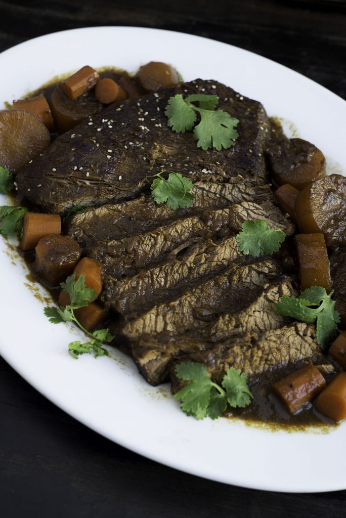 Asian Braised Brisket The Three Tomatoes