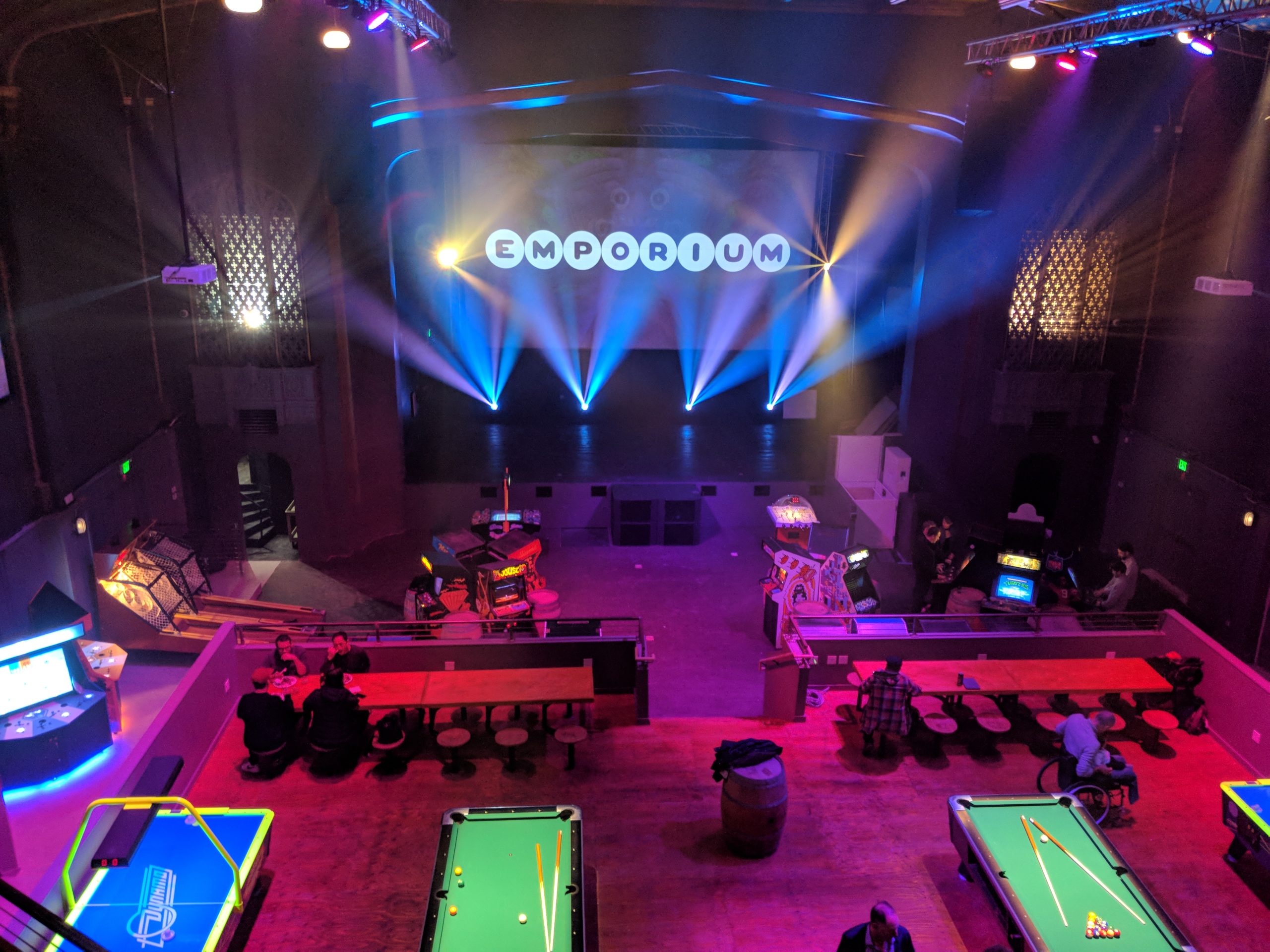 SF LIFE Arcade and Holiday Improv The Three Tomatoes