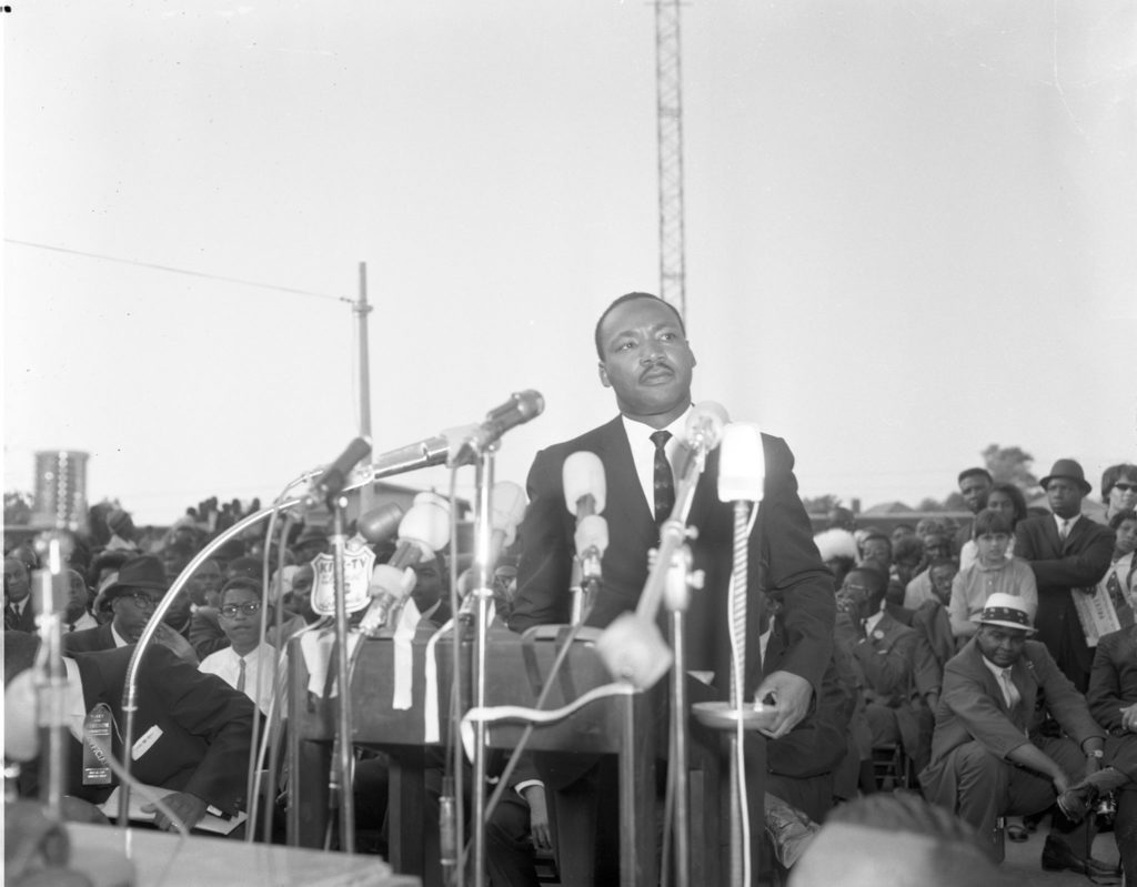 Martin Luther King,Jr. celebration at California African American Museum