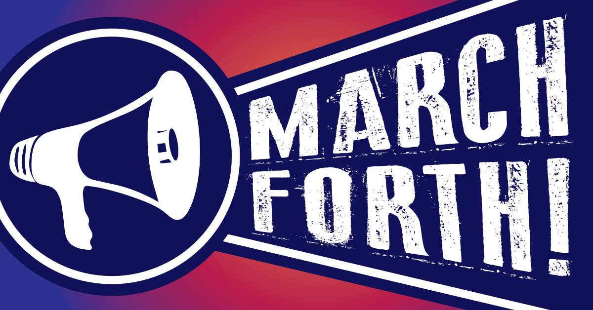 March Forth The Three Tomatoes