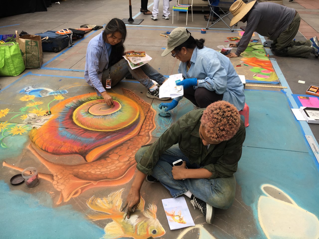 Chalk Festival The Three Tomatoes