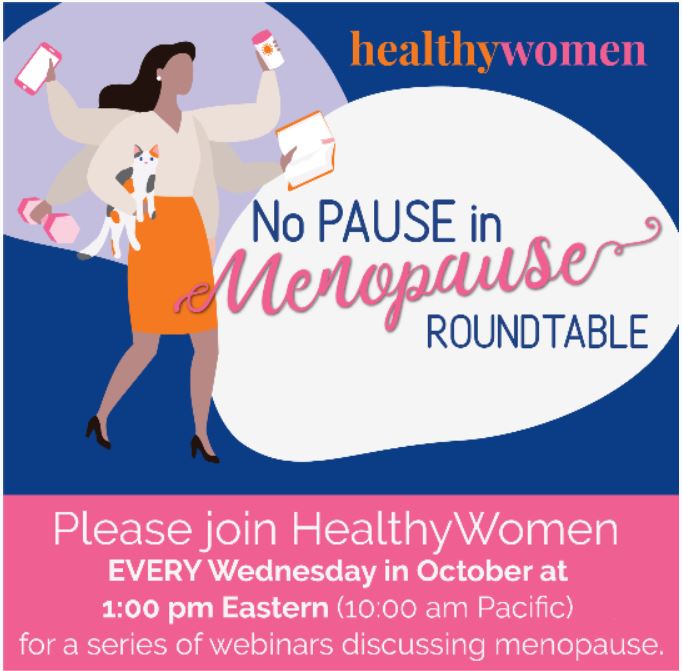 "No Pause in Menopause" Roundtable Series
