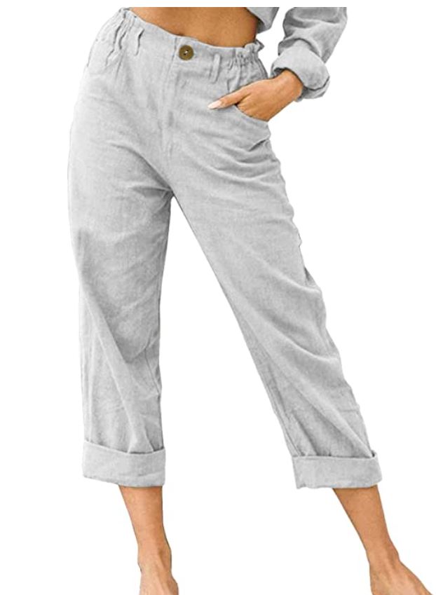 Capris, Cropped, and Linen Pants
