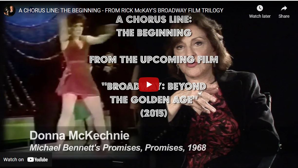 Broadway Babe Now Streaming Chita Rivera, Chorus Line Outakes, Raquel