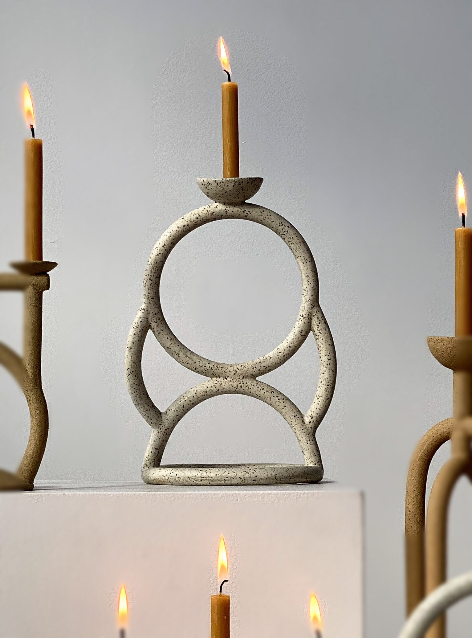 candelabra The Three Tomatoes