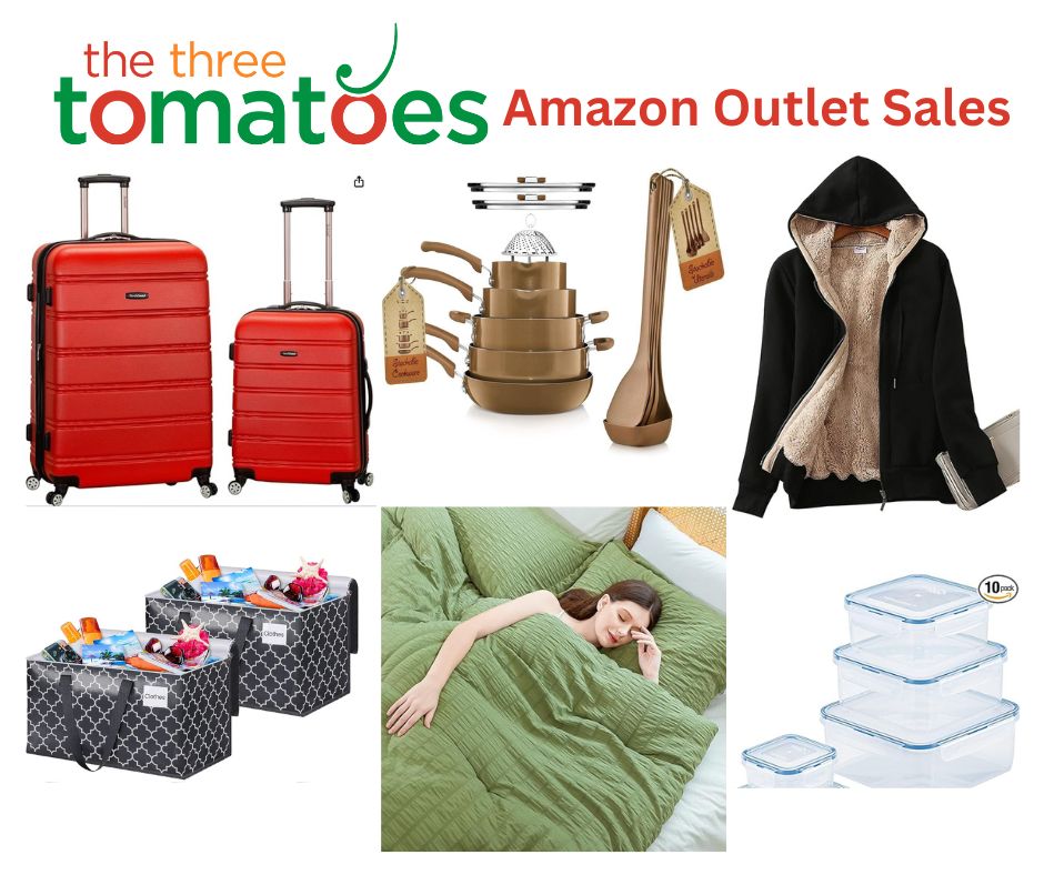 Amazon Outlet Overstock Sales The Three Tomatoes